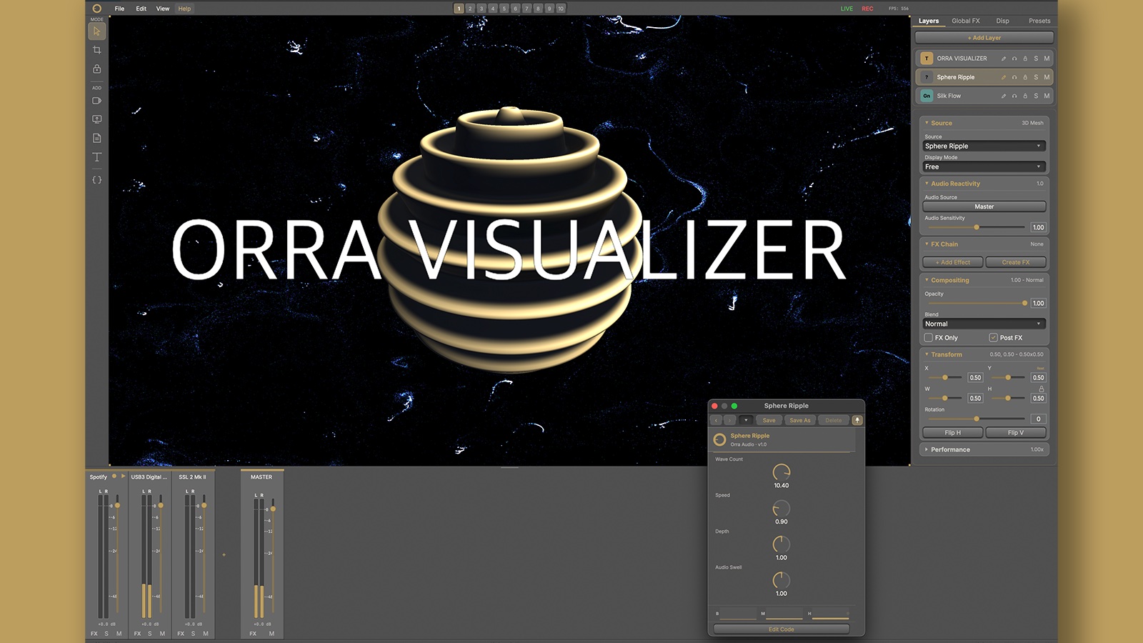 Scenes from the Orra Visualizer launch video